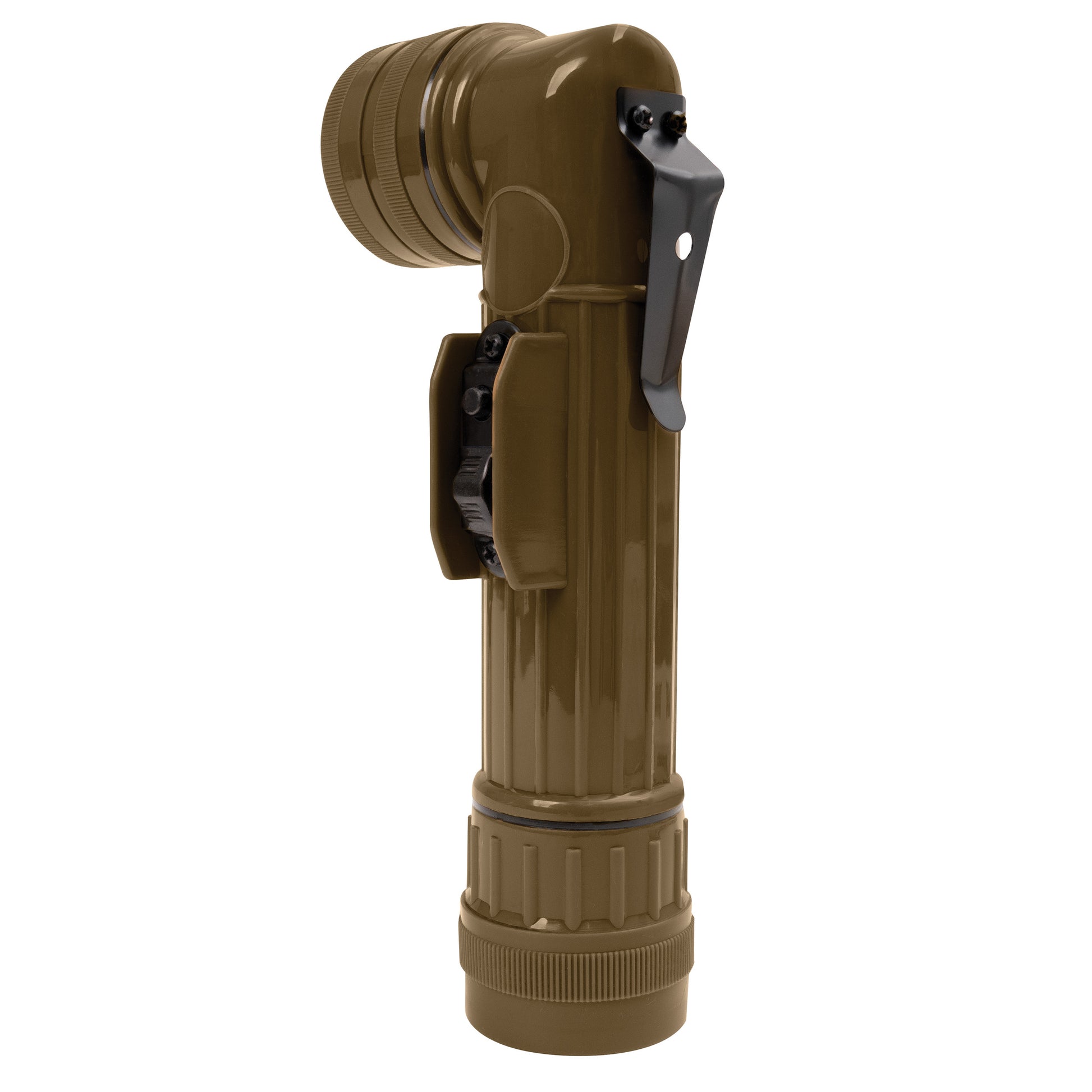 Rothco G.I. Type D-Cell Flashlight in Coyote Brown - Reliable Multi-Mode Emergency Light