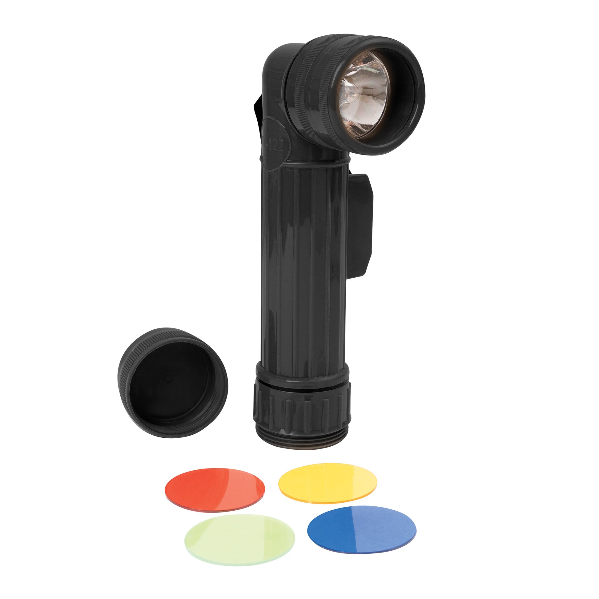 Rothco G.I. Type D-Cell Flashlight Black – Multi-Mode Emergency & Outdoor Light