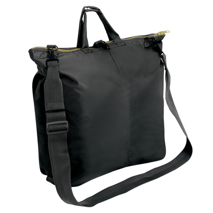 Rothco Flyers Helmet Shoulder Bag Black - Durable 19x19 Inch Gear Transport Solution