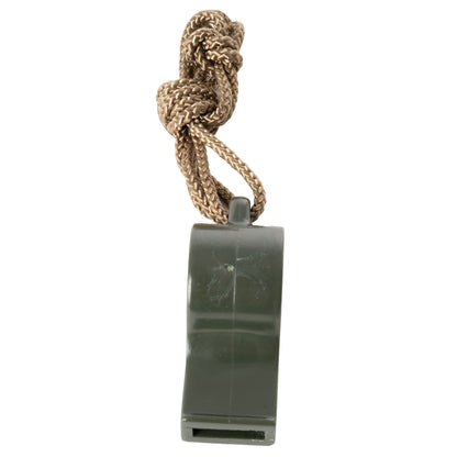 Rothco G.I. Style Police Whistle in Olive Drab – Emergency Signaling and Safety Tool