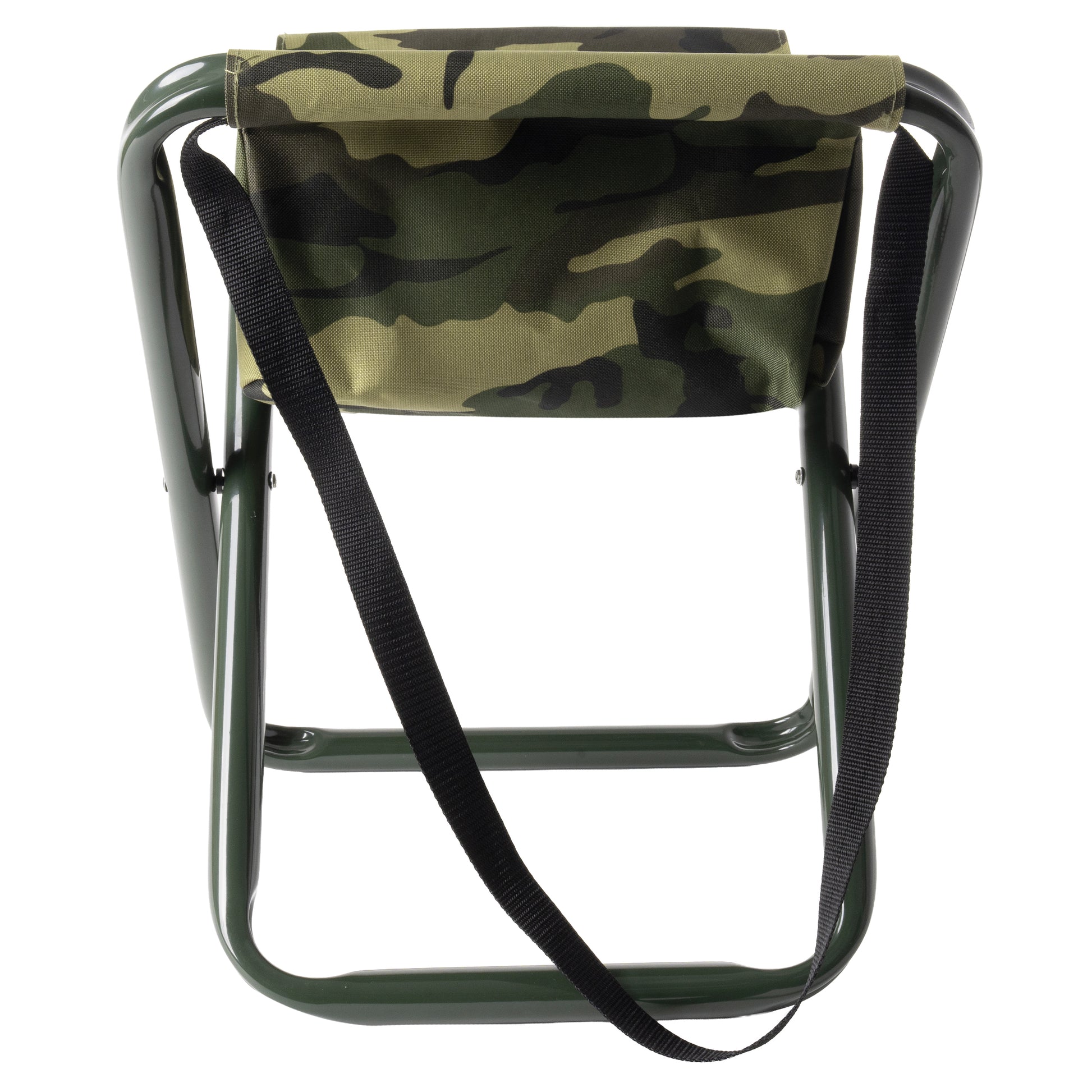 Rothco Deluxe Folding Stool with Pouch - Woodland Camo Part 4576-WC