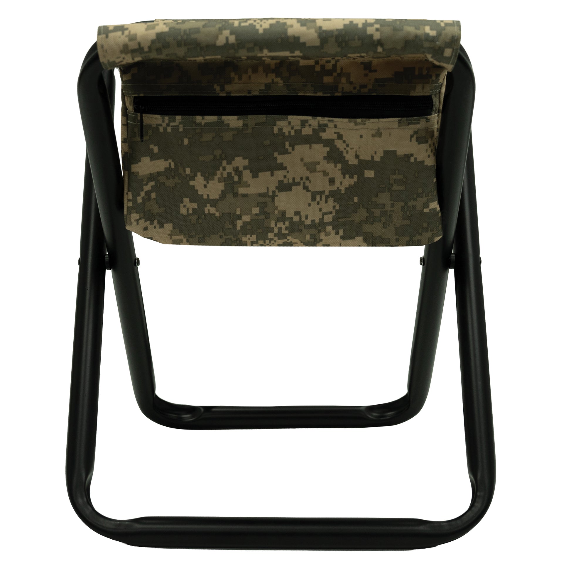 Rothco Deluxe Folding Stool with Pouch in ACU Digital Camo – Compact and Durable Outdoor Seat