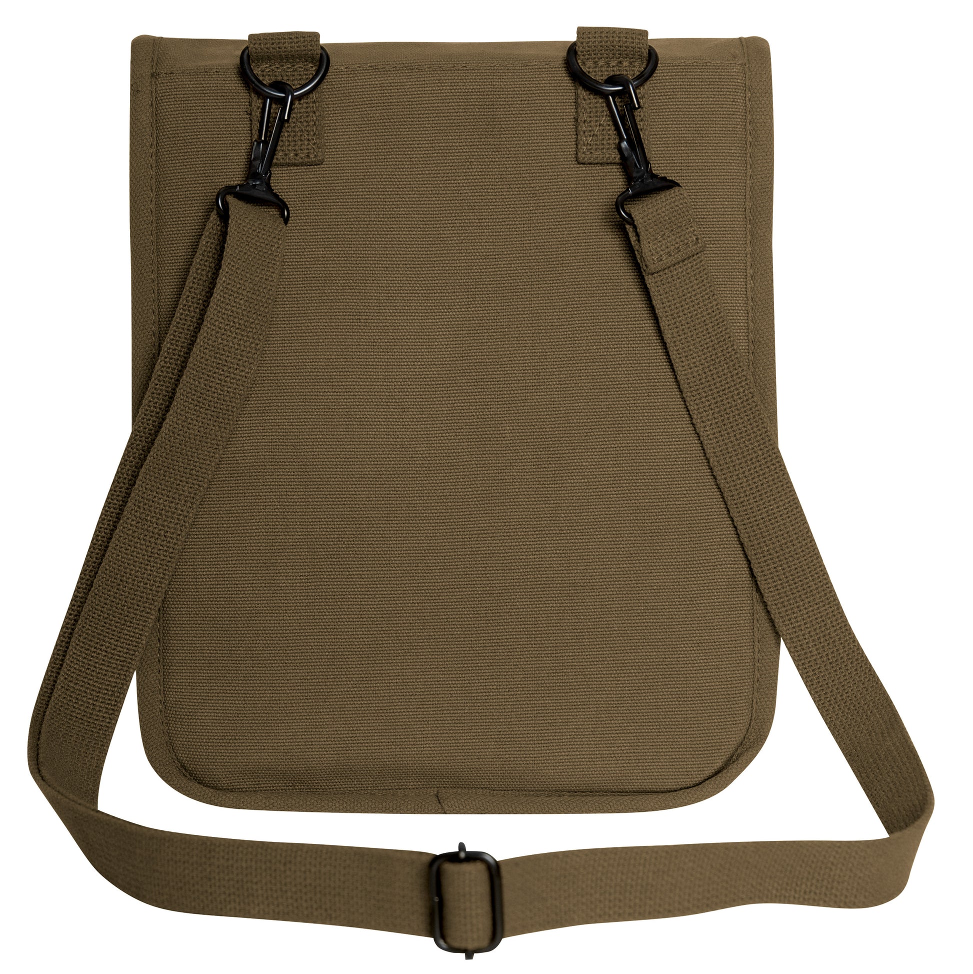 Rothco Canvas Map Case Shoulder Bag Olive Drab - Durable Outdoor Organizer