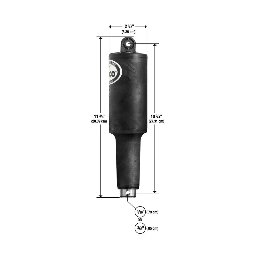 Lenco Marine 15056-002 101 XD Extreme Duty 12V Electric Actuator with Mounting Hardware