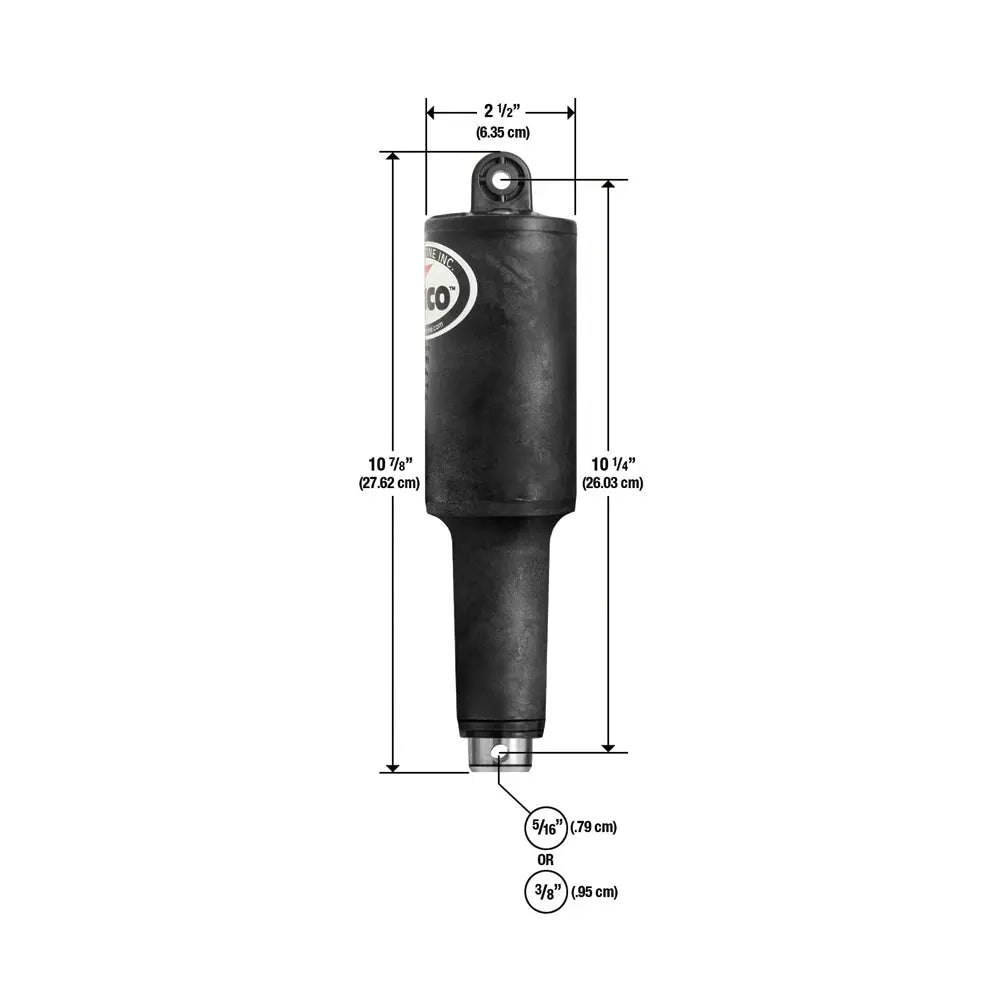 Lenco Marine 15058-001 101XDS Short Extreme Duty 12V Electric Actuator with 2-1/4 Inch Stroke and Mounting Hardware