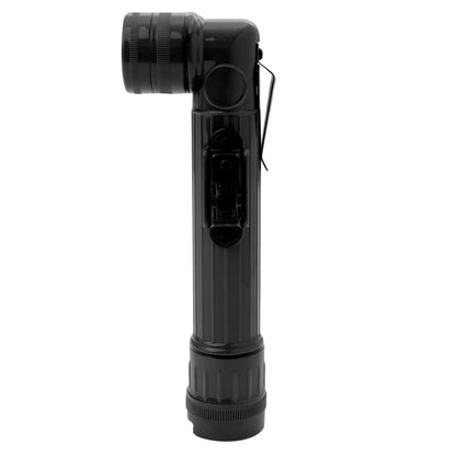 Rothco Mini Army Style Flashlight Black - Compact Waterproof Emergency Camping Light with Multi-Mode Switch and Signal Function