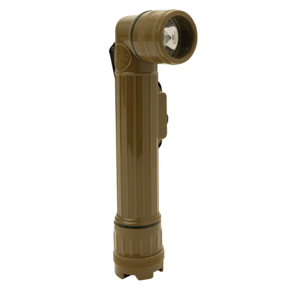 Rothco Mini Army Style Flashlight Coyote Brown – Compact Waterproof Outdoor Light with Multi-Mode Switch and Signal Function