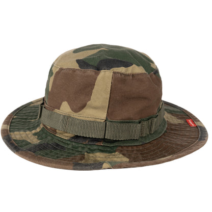 Rothco Vintage Boonie Hat with Wide Brim and Woodland Camo