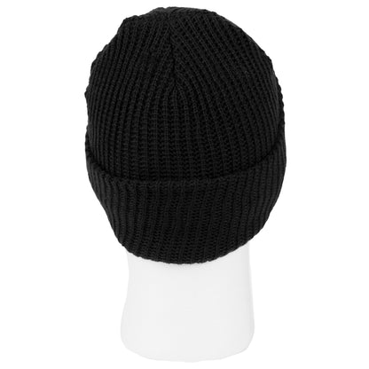 Rothco Acrylic Watch Cap Black - Warm Double-Layer Winter Beanie