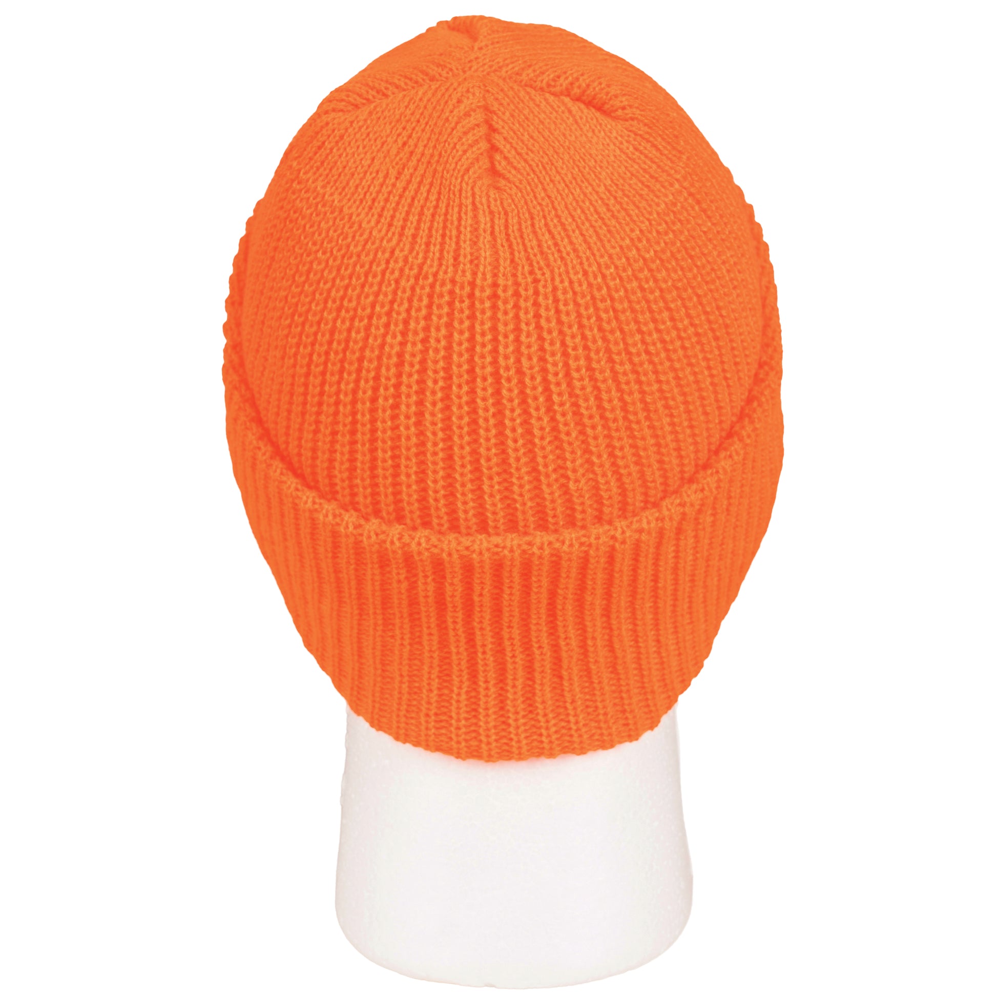 Rothco Acrylic Watch Cap in Orange – Warm Double-Layer Headwear for Cold Weather