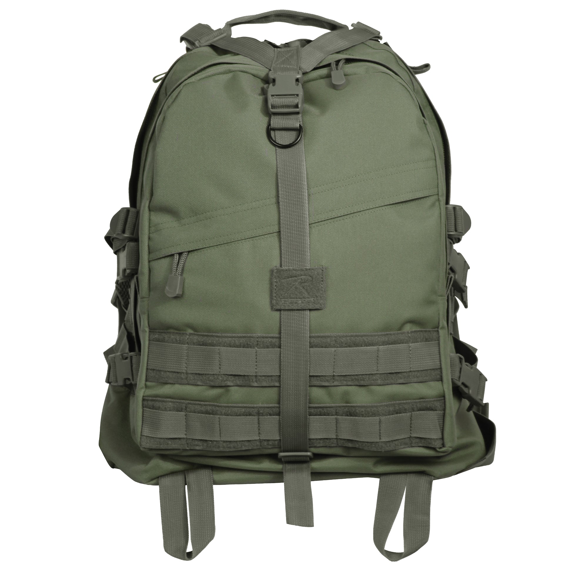 Rothco Large Transport Pack Foliage Green – Tactical MOLLE Backpack with Hydration Compatibility