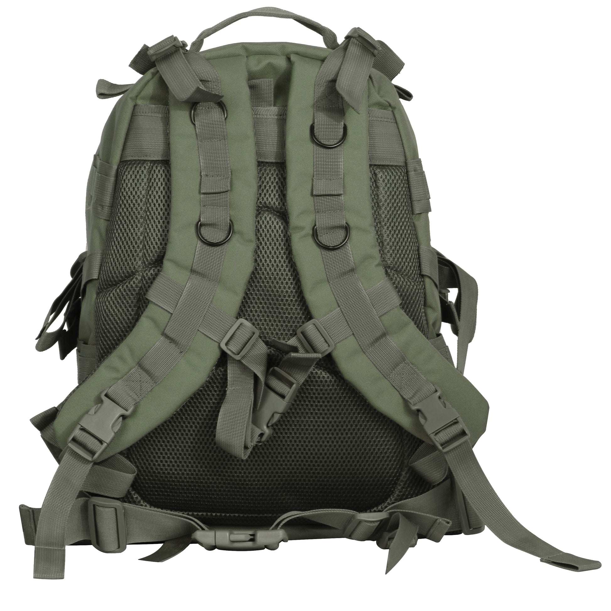 Rothco Large Transport Pack Foliage Green – Tactical MOLLE Backpack with Hydration Compatibility