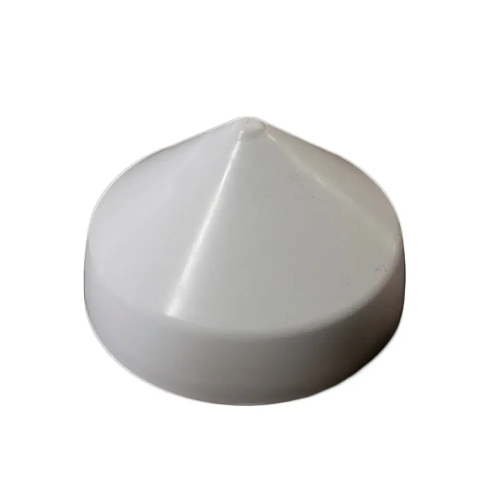 Monarch Marine White Cone Piling Cap - 8.5 inch protective cover