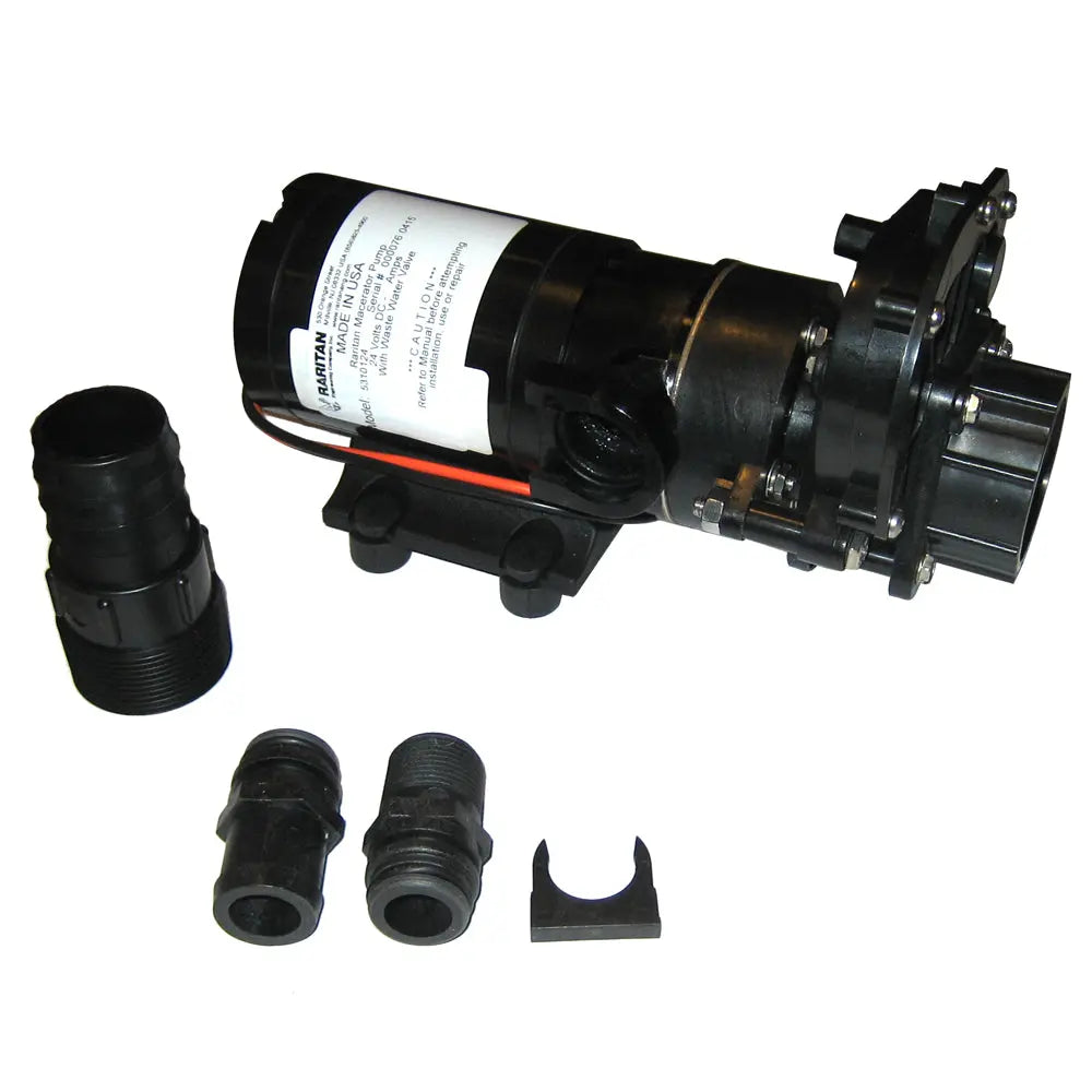 Raritan 24V Macerator Pump with Waste Valve – Durable Marine Waste Management Solution