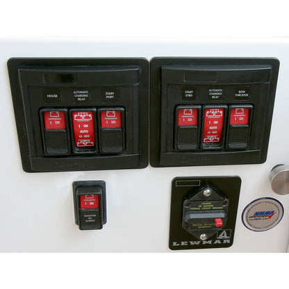 Blue Sea Systems 1147 Remote Control Panel with (2) 2145 & (1) 2146 Contura Switches