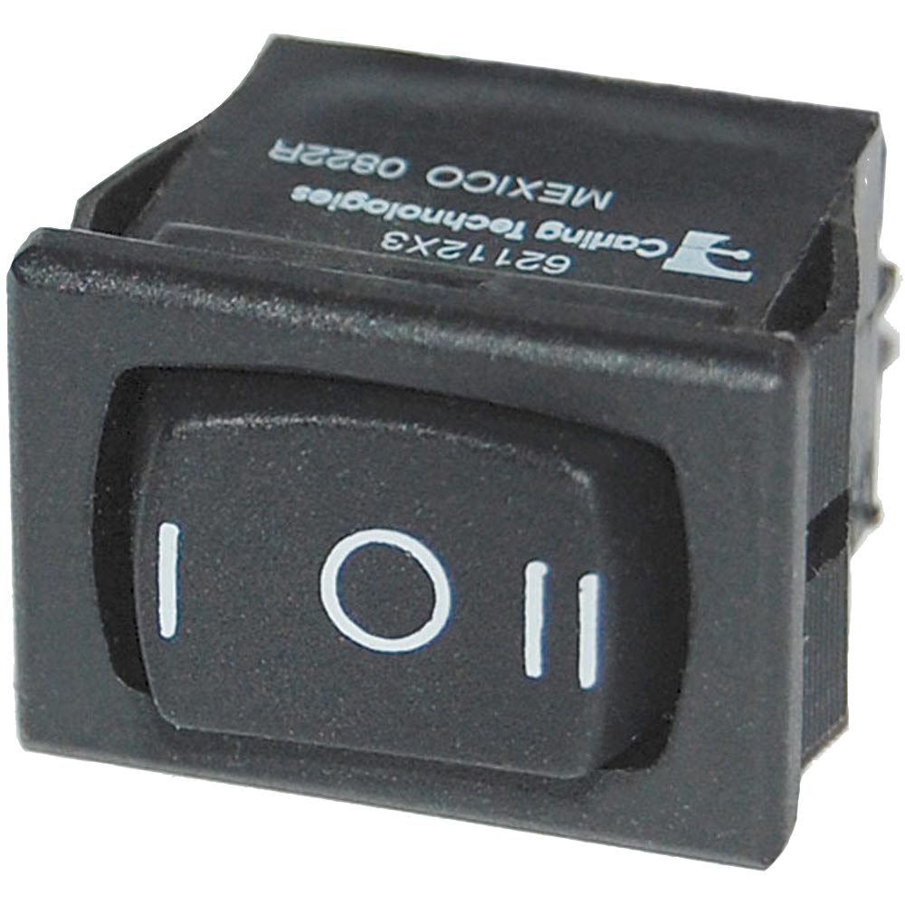 Blue Sea Systems 7492 360 Panel Double Pole Double Throw Rocker Switch (ON-OFF-ON)