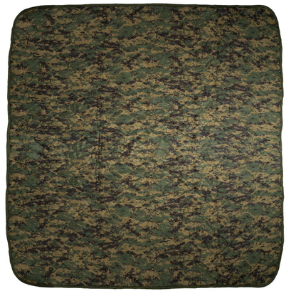 Rothco G.I. Type Camo Poncho Liner Woodland Digital Camo – Versatile Insulation and Outdoor Comfort