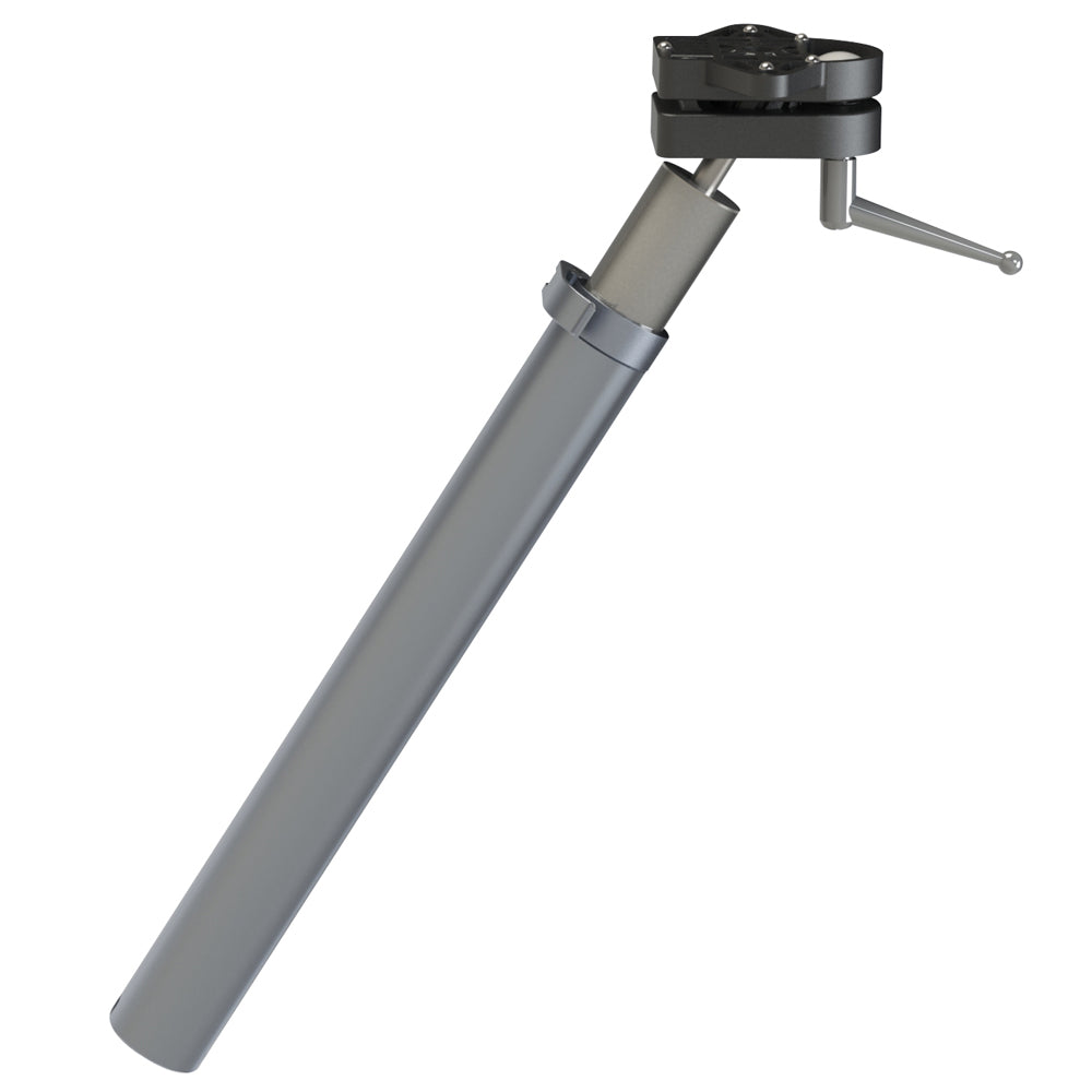 Kuuma Adjustable Grill Rod Holder Mount - Versatile Telescoping and Swiveling Grill Mount for 1-5/8" I.D. Fish Rod Holders