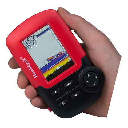 HawkEye FishTrax 1C Fish Finder with HD Color Display and Ice Mode