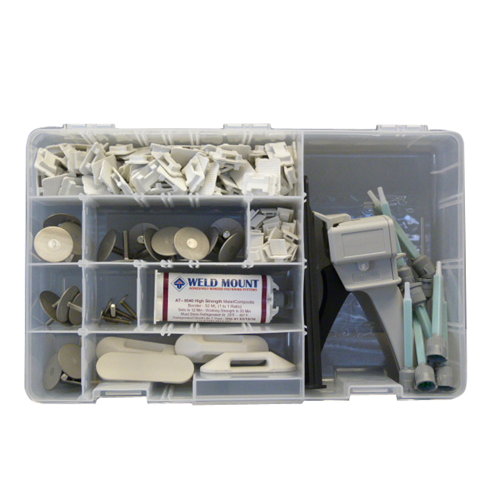 Weld Mount Executive Adhesive and Fastener Kit with AT-8040 Adhesive by Weld Mount