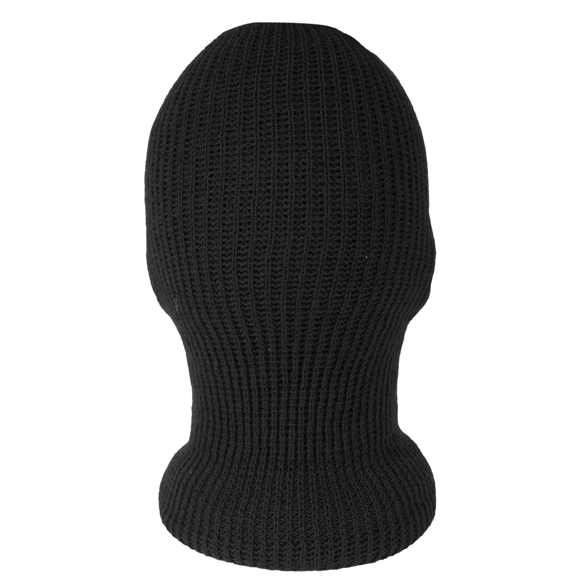 Rothco 3 Hole Acrylic Knit Face Mask in Black – Cold Weather Full Face Cover