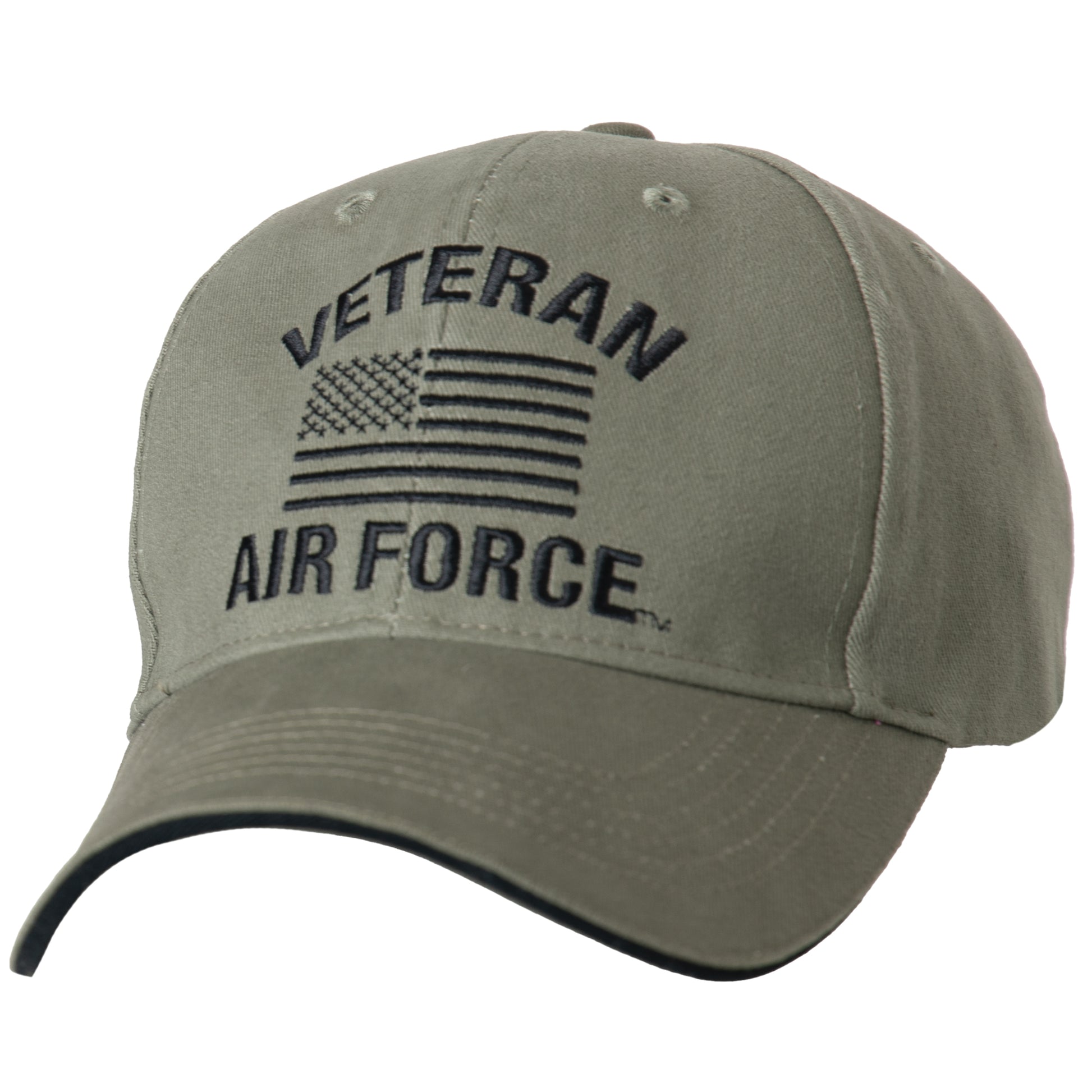 Rothco Vintage Veteran Low Profile Cap with Air Force Emblem