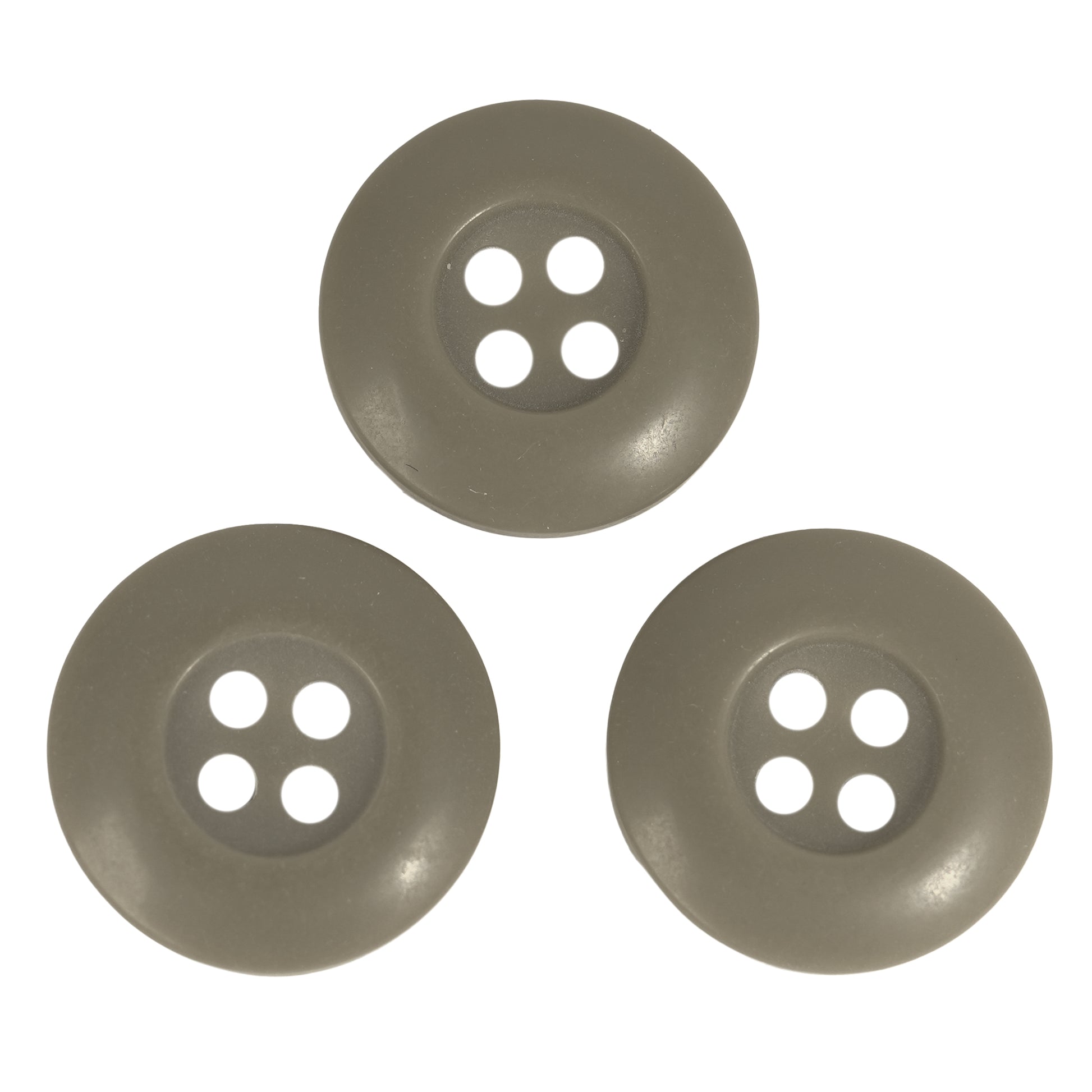 Rothco BDU Replacement Buttons Bag of 100 Khaki - Durable 4-Hole Plastic Buttons for Uniforms