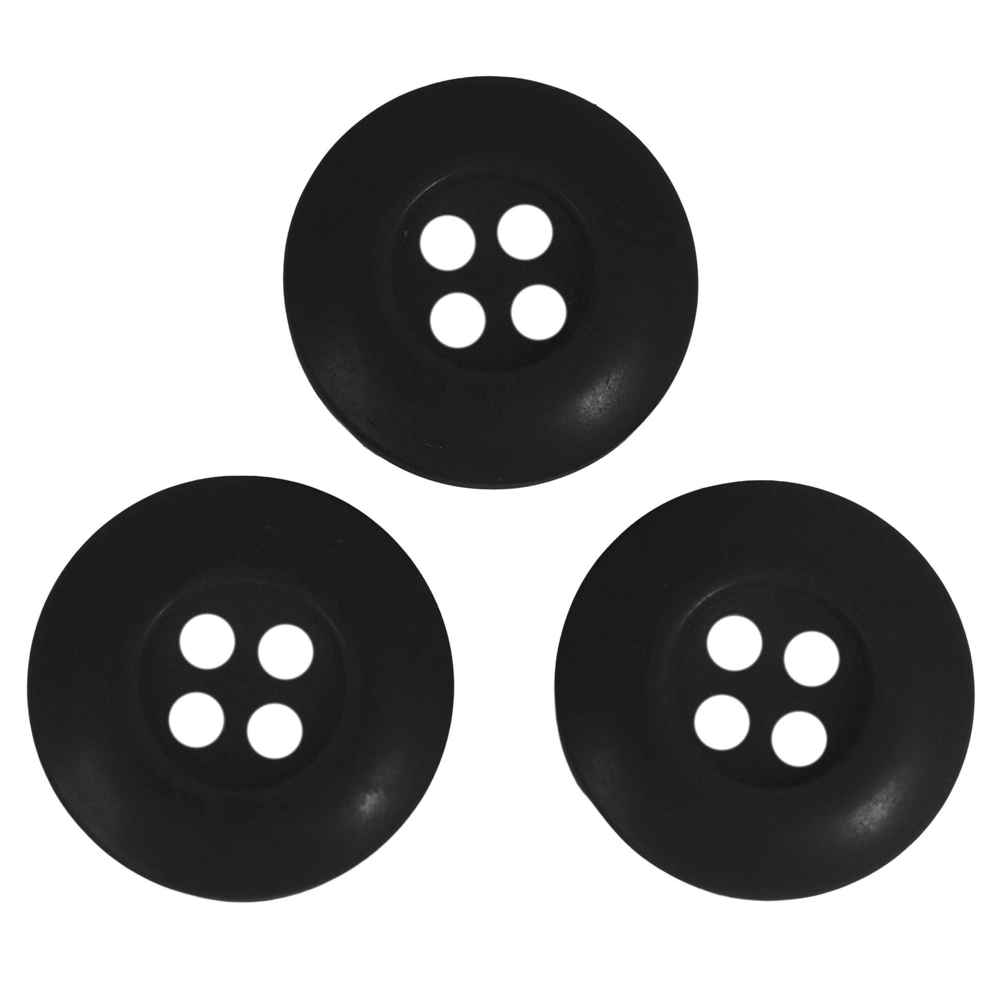 Rothco BDU Replacement Buttons - Black, Pack of 100, Part Number 205-BK