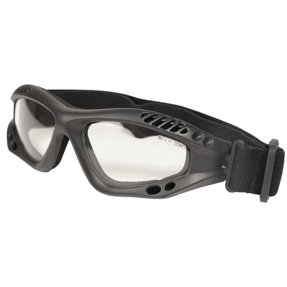 Rothco ANSI Rated Tactical Goggles Black / Clear Part Number 1174