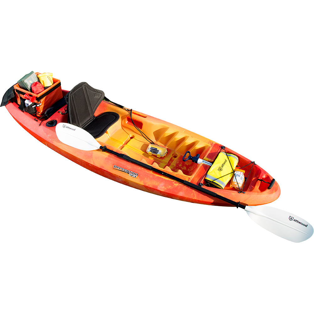 Attwood Marine Foldable Sit-On-Top Clip-On Kayak Seat - Model 11778-2