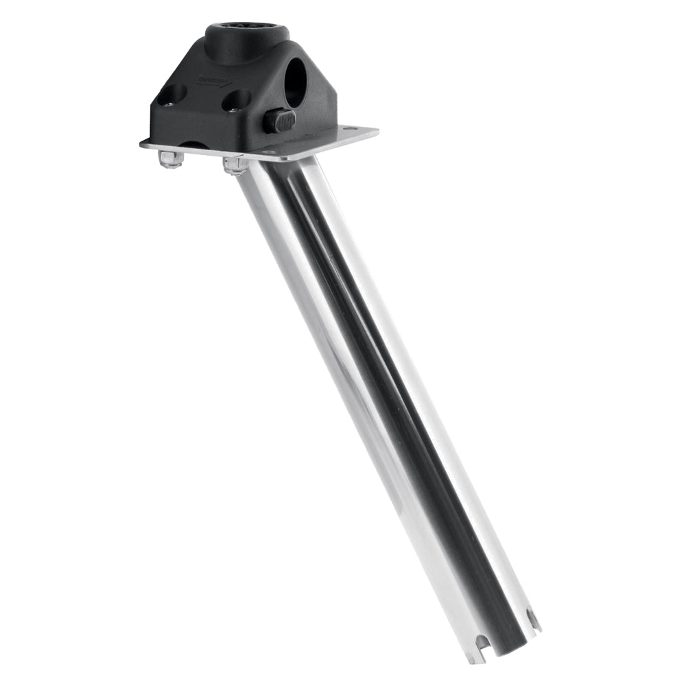 Scotty 2028 Big Game 9-Inch Stainless Steel Gimbal Mount with 241L Locking Base