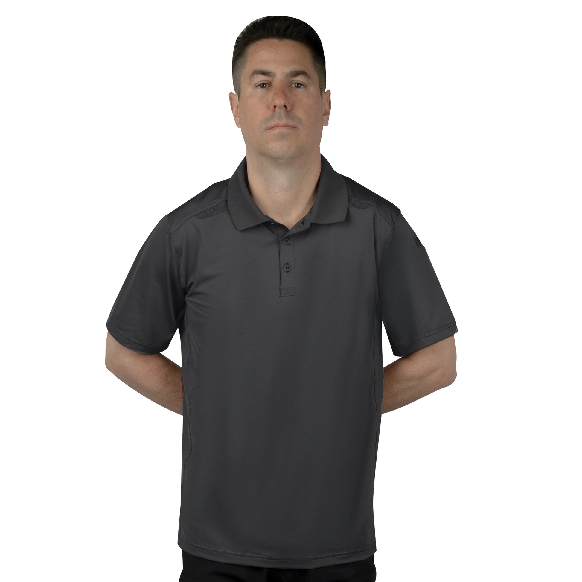 Rothco Performance Series Men's Tactical Polo Shirt Charcoal Grey Size XL