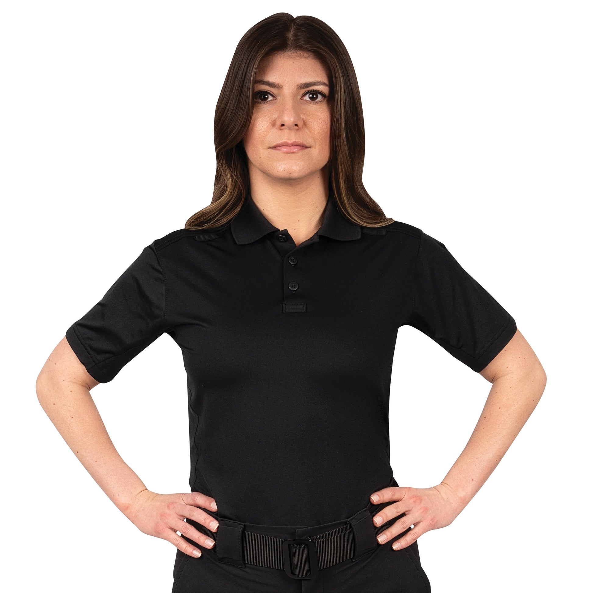 Rothco Performance Series Women's Tactical Polo Black Size 2XL