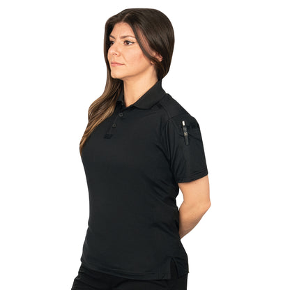 Rothco Performance Series Women's Tactical Polo Black Size XL