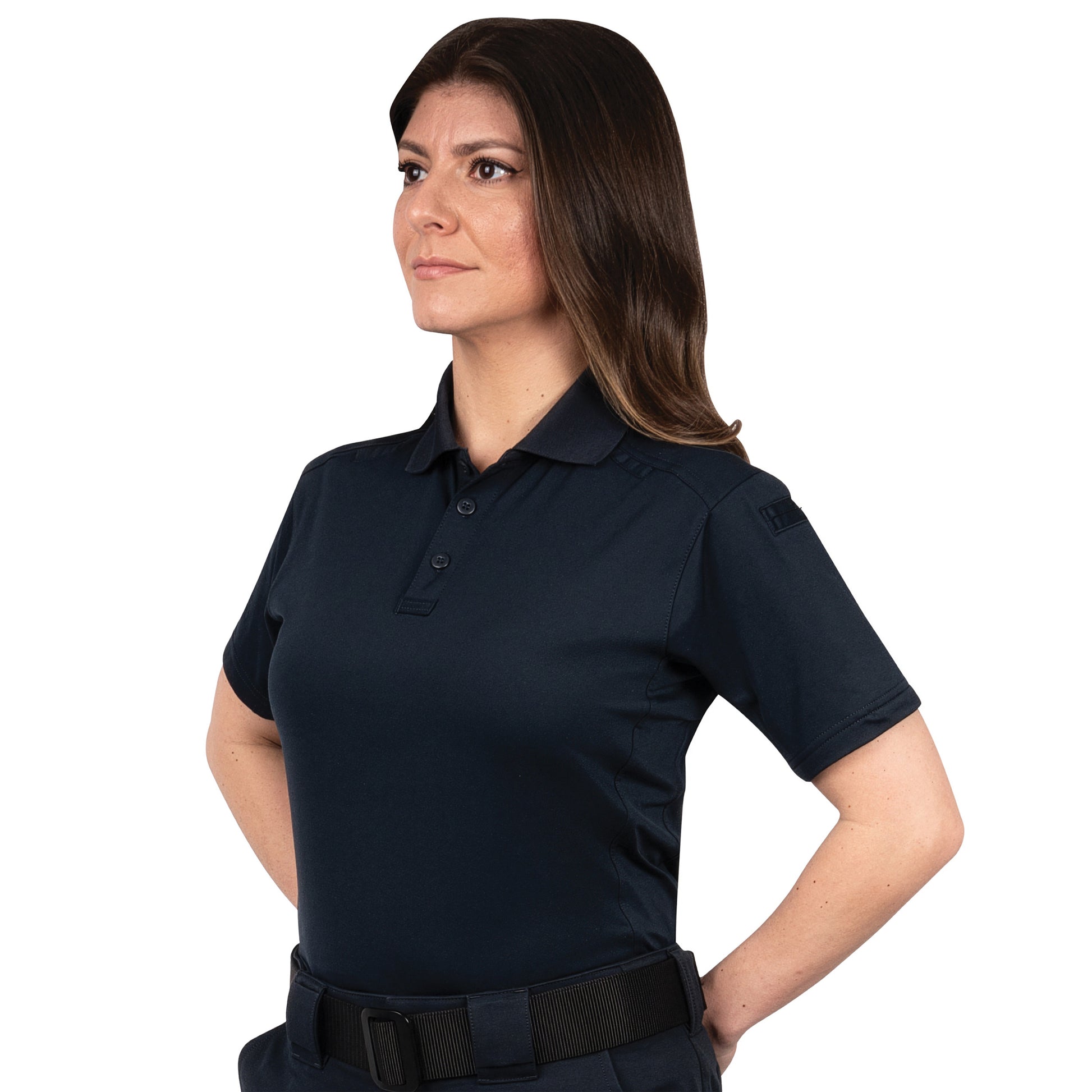 Rothco Performance Series Women's Tactical Polo Shirt in Dark Navy - Size Large