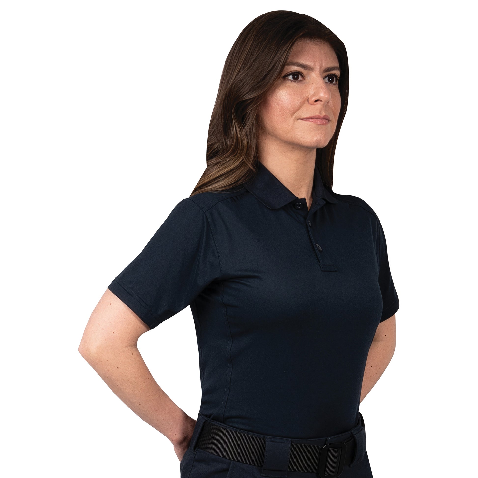 Rothco Performance Series Women's Tactical Polo Dark Navy Size XL - Durable, Moisture-Wicking Uniform Shirt for First Responders