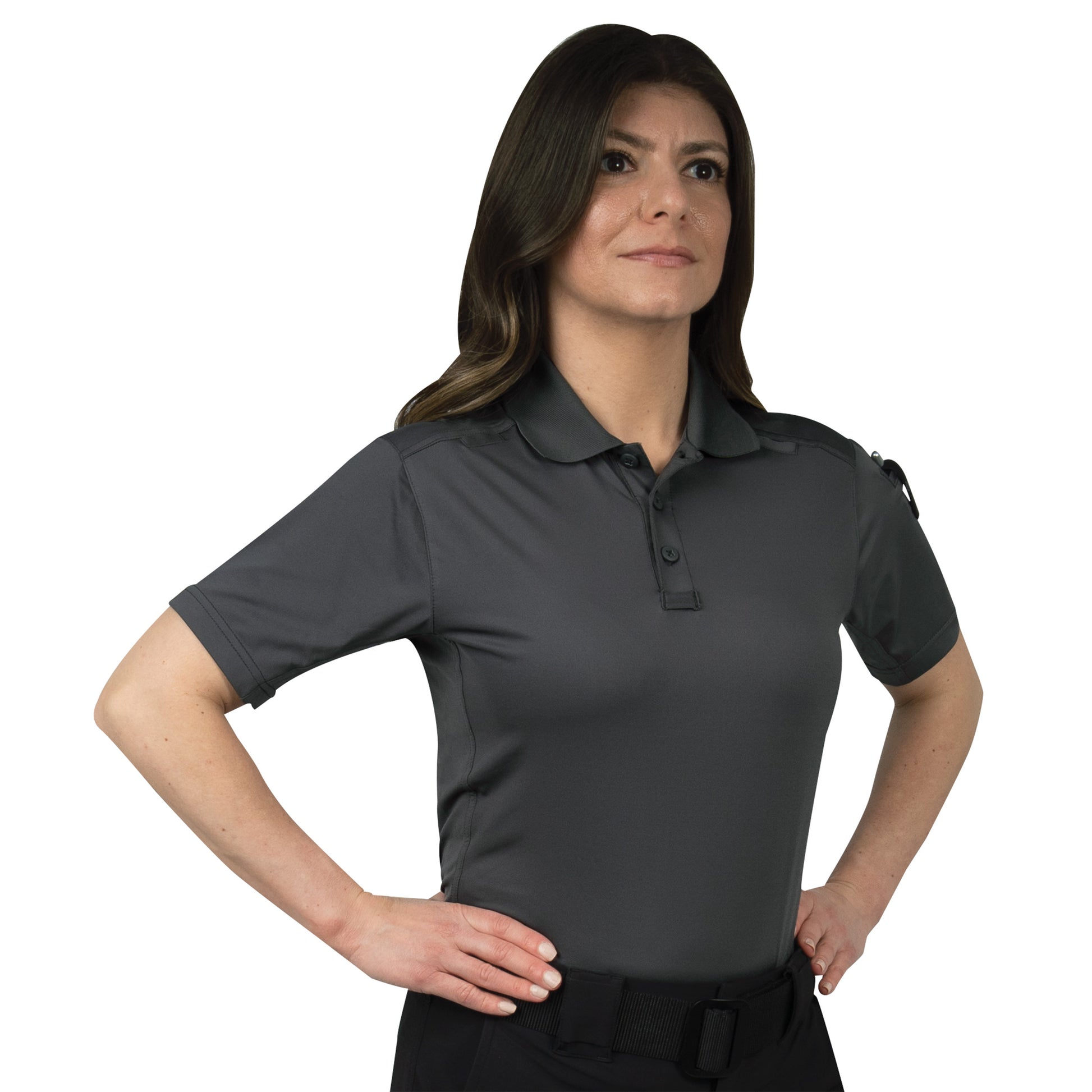 Rothco Performance Series Women's Tactical Polo Charcoal Grey Size Small