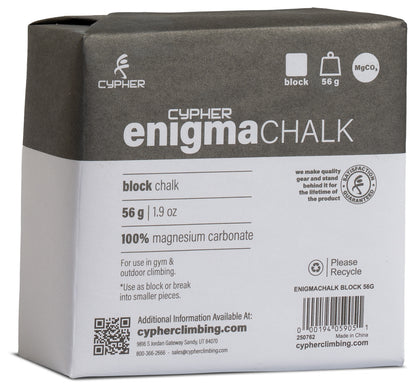 CYPHER Enigma Chalk Block 56g for Billiards and Pool Games