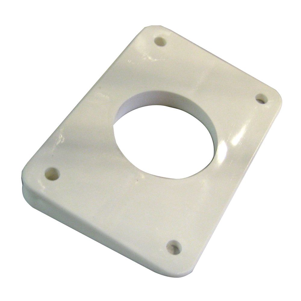 Rupp Marine 17-1510-50W 10 Degree Top Gun Mounting Wedge White