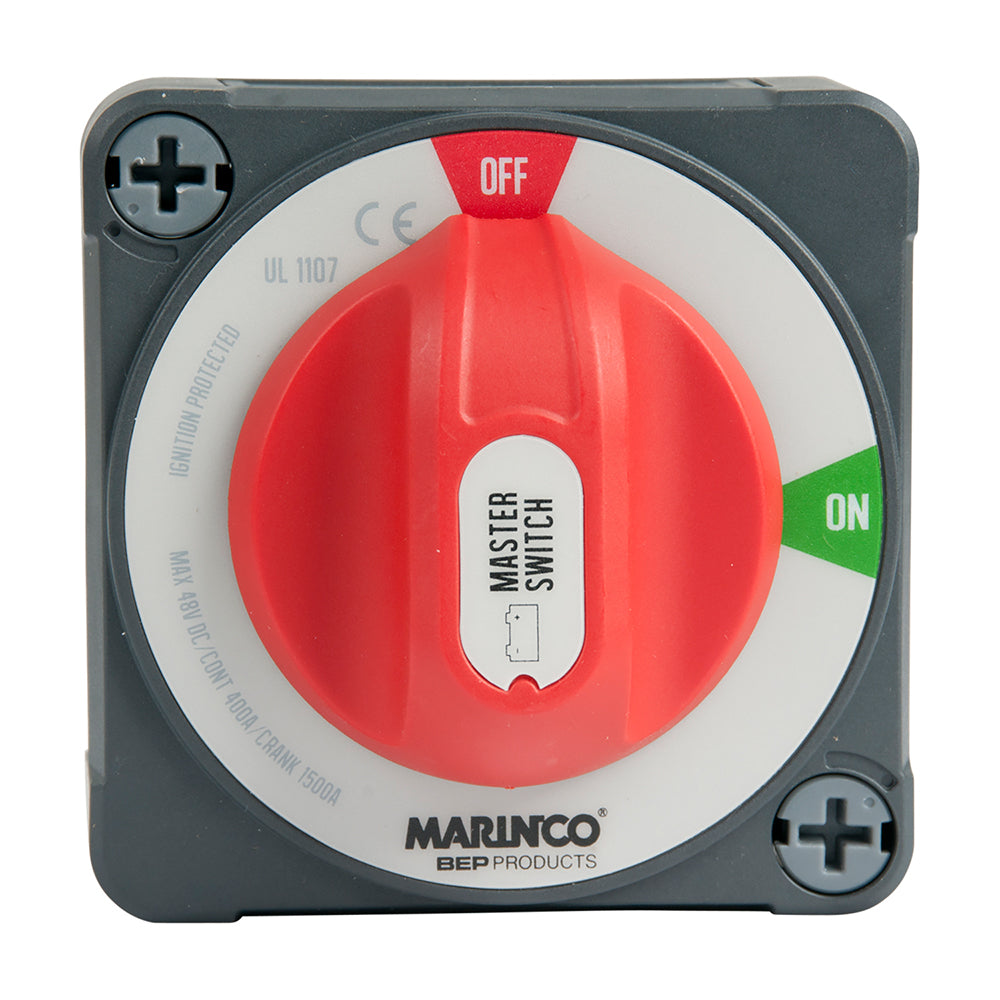 BEP Marine Pro Installer 400A EZ-Mount Double Pole Battery Switch MC10 for 12-48V Systems
