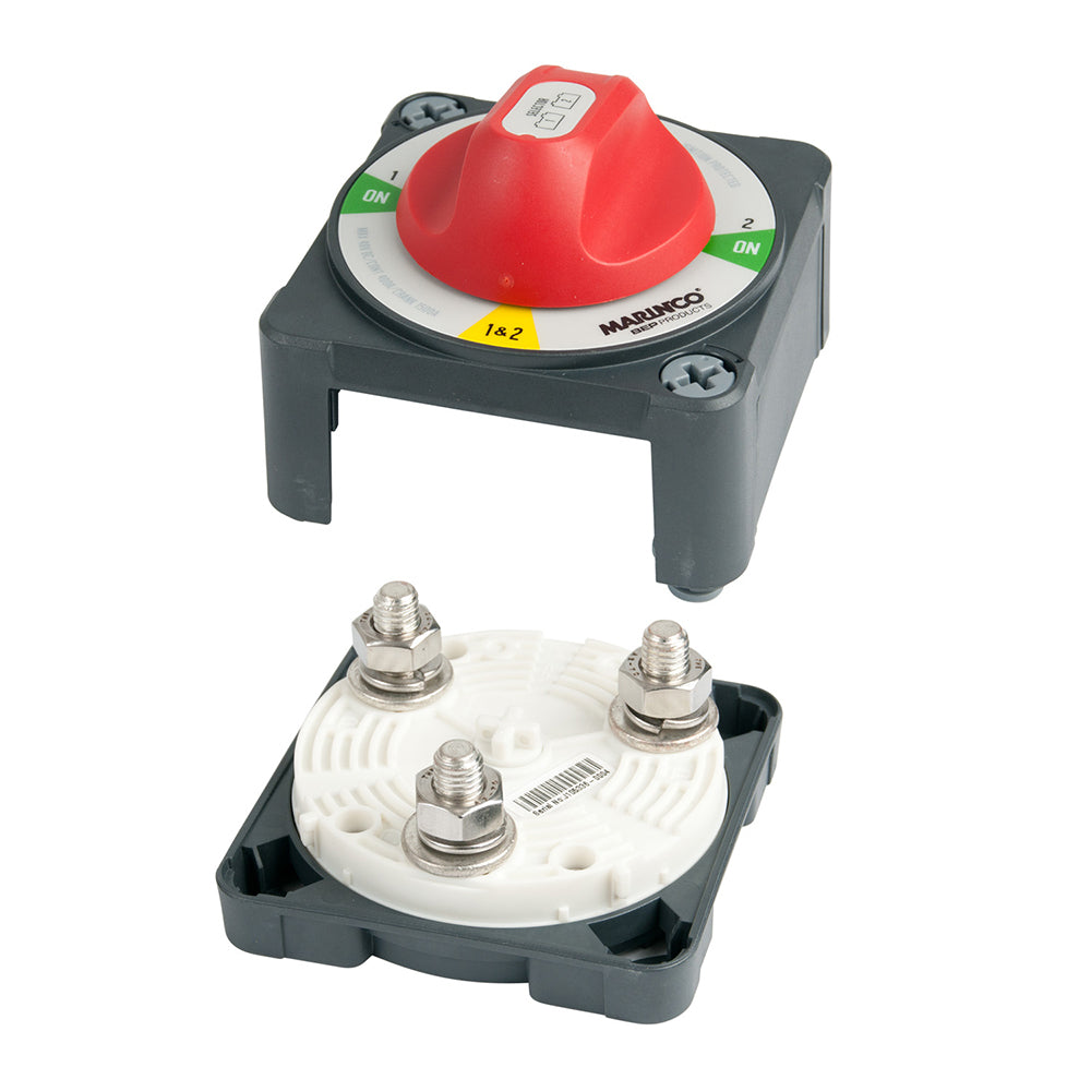 BEP Marine Pro Installer 400A EZ-Mount Battery Selector Switch (1-2-Both-Off)