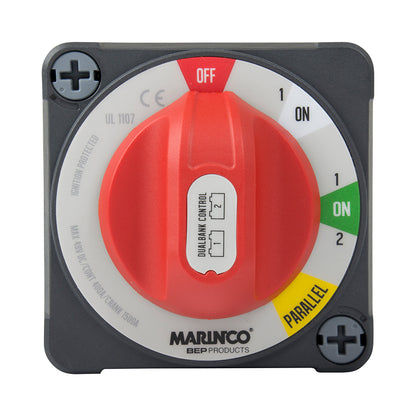 BEP Marine Pro Installer 400A EZ-Mount Dual Bank Control Battery Switch MC10