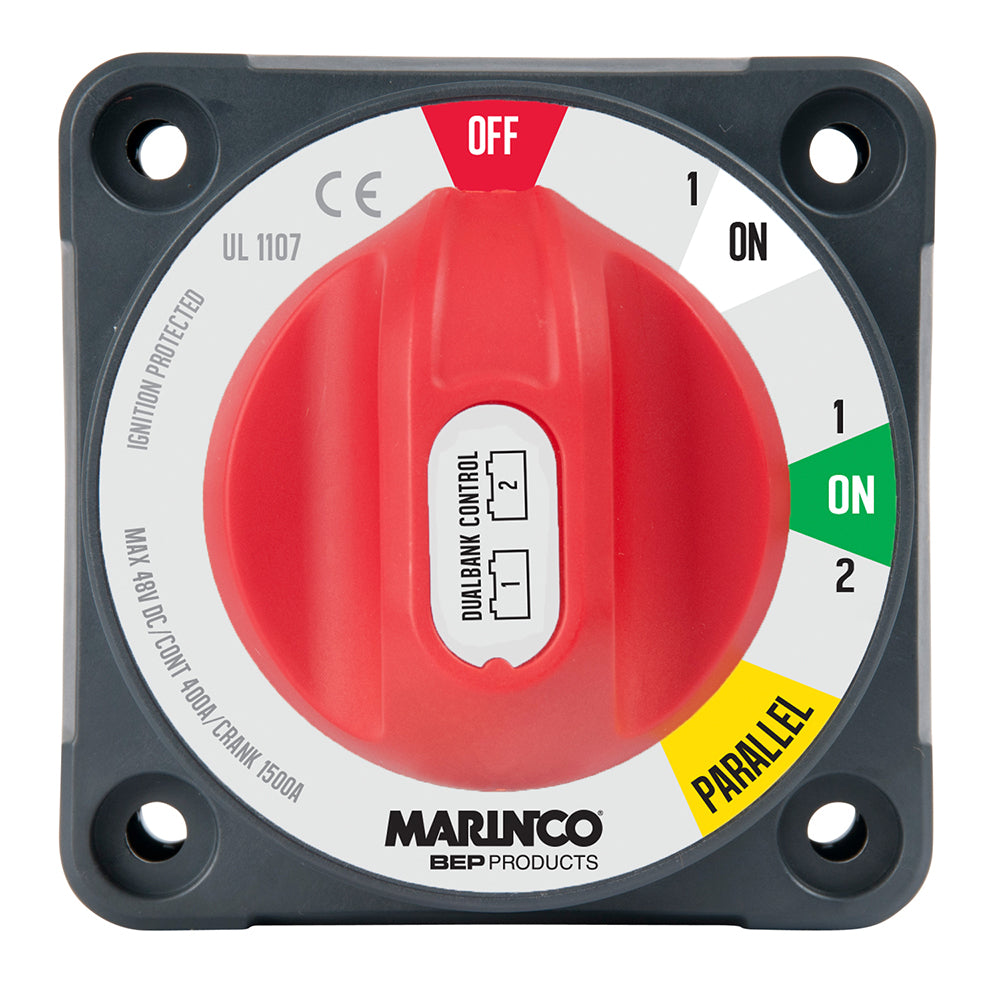 BEP Marine Pro Installer 400A Dual Bank Control Battery Switch 772-DBC