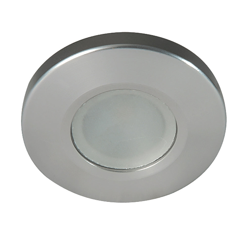 Lumitec Orbit Spectrum Flush Mount Down Light with Brushed Housing and Multi-Color Control