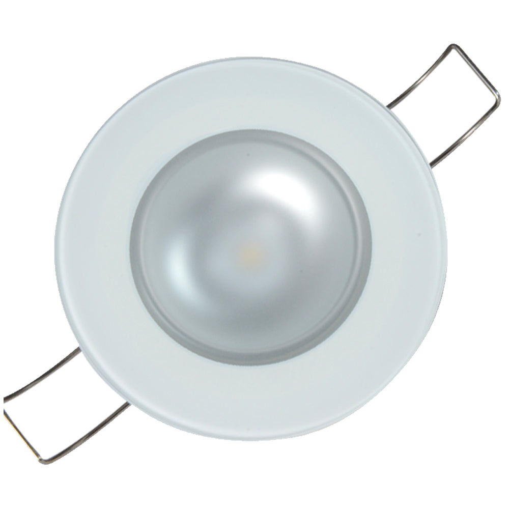 Lumitec Mirage Flush Mount Down Light Spectrum RGBW with Glass Bezel