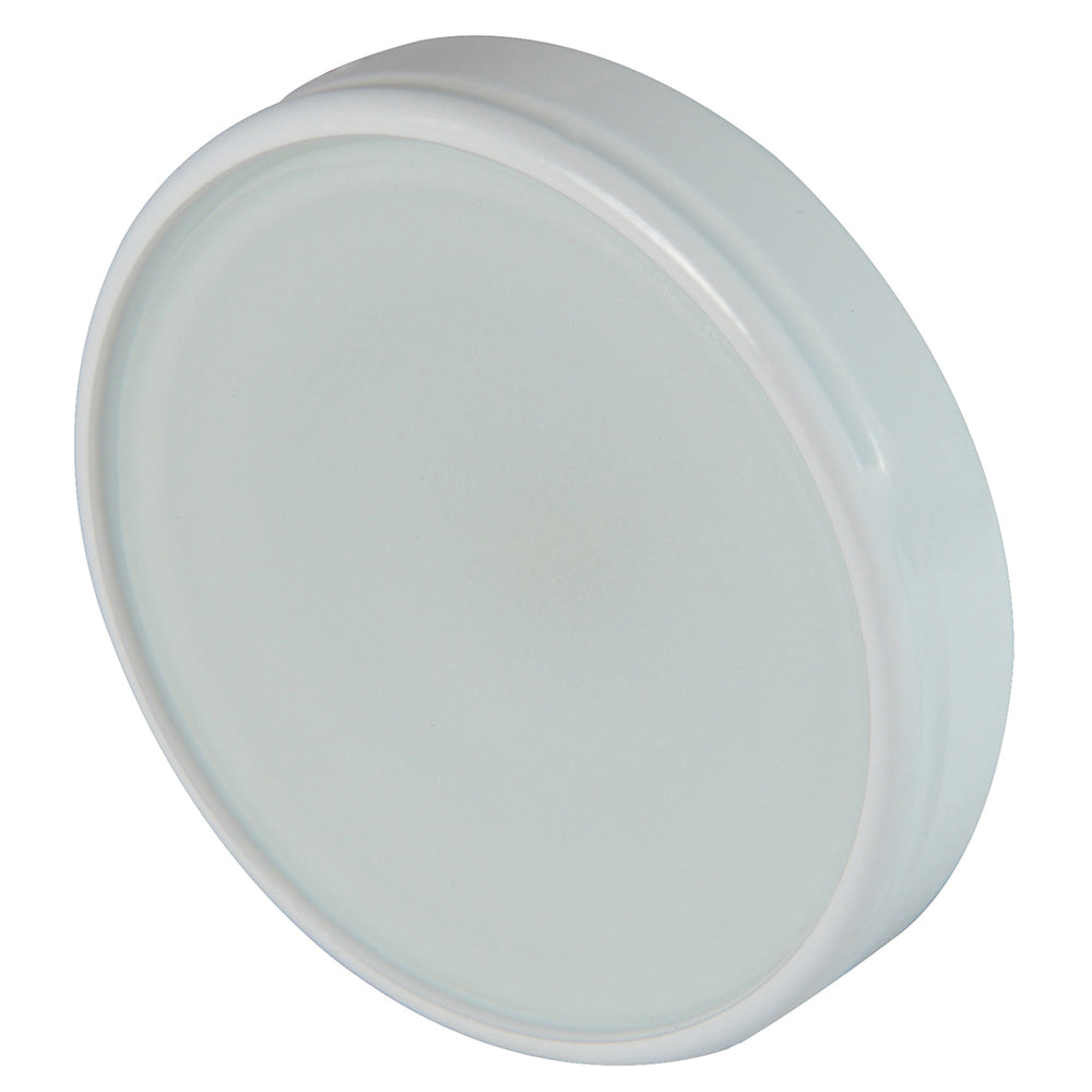Lumitec Halo Flush Mount Down Light Spectrum RGBW with White Housing - Model 112827