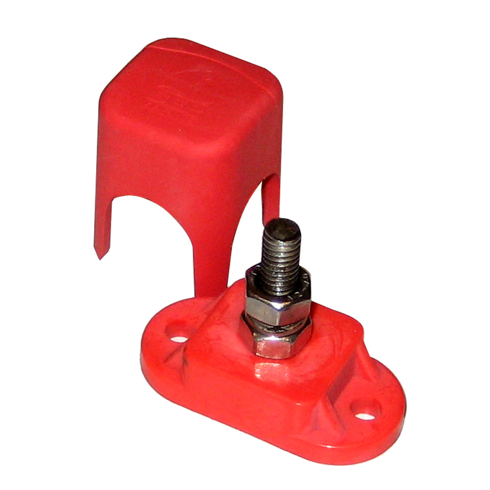 BEP Marine Pro Installer Single Insulated Distribution Stud - 1/4 inch - Positive