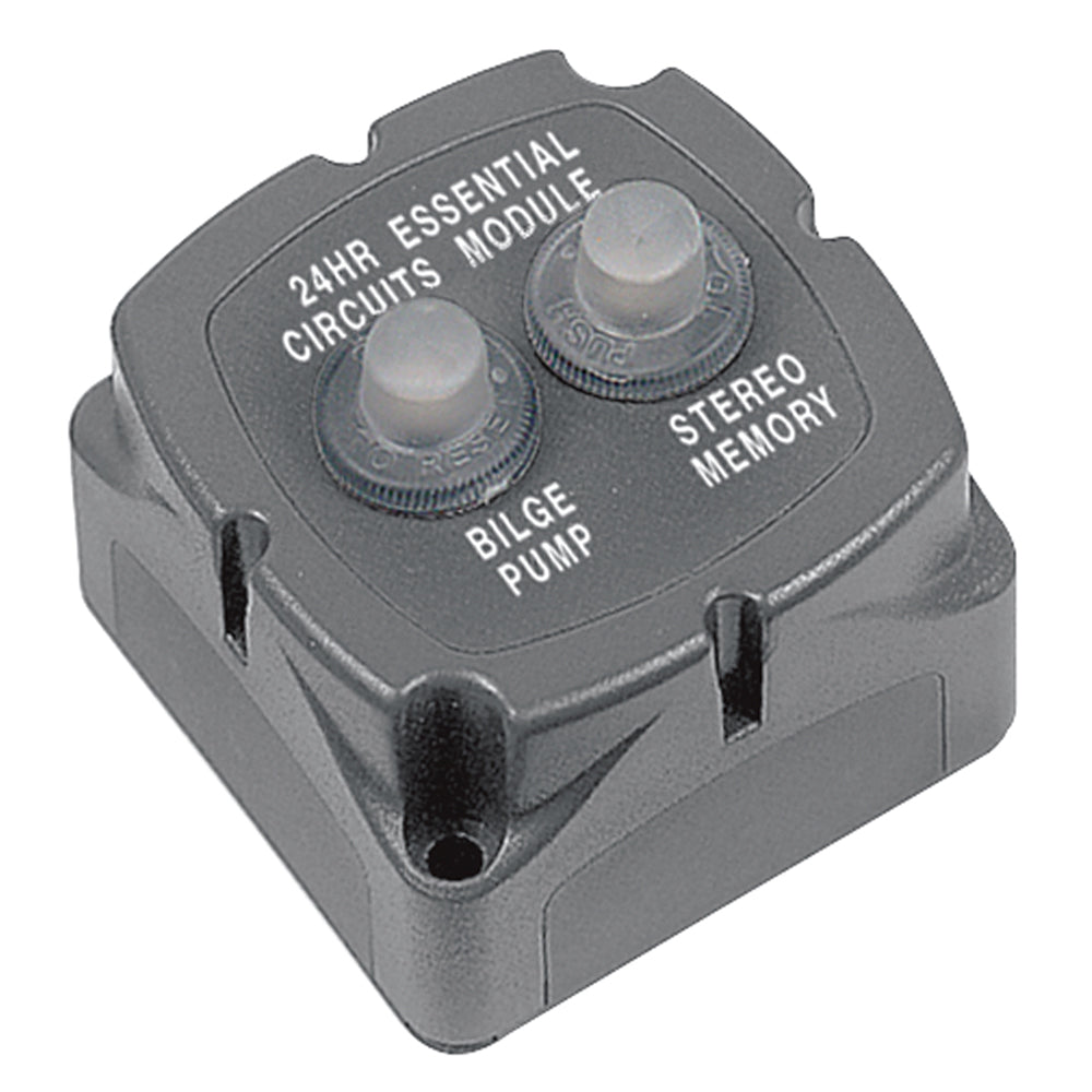 BEP Marine 706-2W 24-Hour Essential Circuits Module with 2 x 10A Circuit Breakers