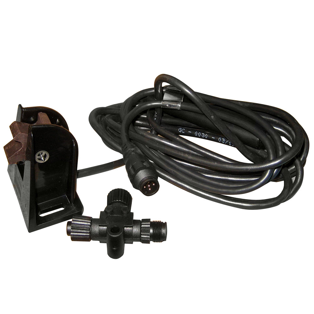 Lowrance Transom-Mount Speed Sensor with Micro-C Connector, 000-11519-001