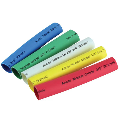 ANCOR 3/8 inch x 3 foot Assorted Black, Gray, Red, White, Yellow Cable Ties (Part #304503)